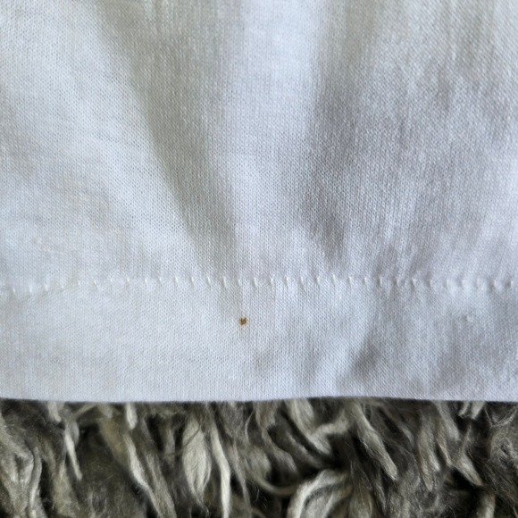 Vintage 1989 Hanes Fifty-Fifty I Survived The Heat Fashion Mall T-Shirt XL White - Picture 9 of 9